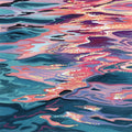 Sunset Reflections on Water Mural Wallpaper - pure wallpaper artwork