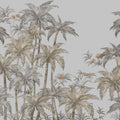 Palm Abode, Stone Mural Wallpaper - pure wallpaper artwork