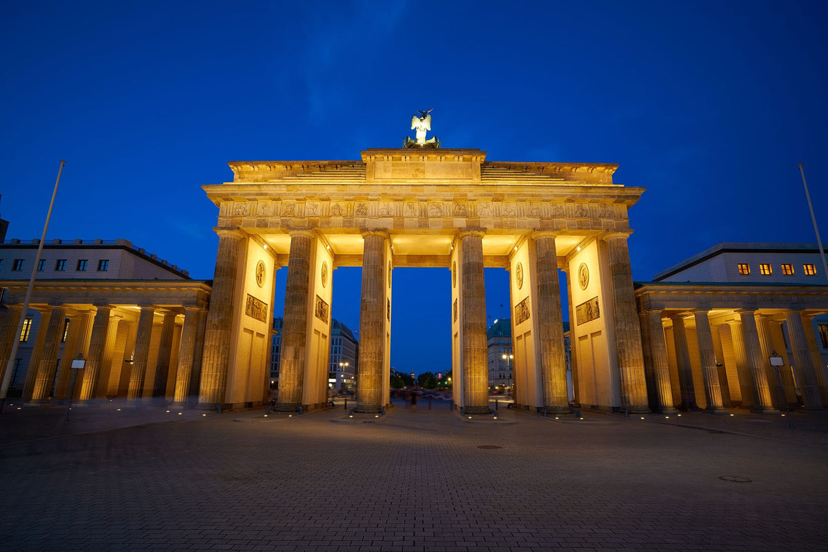 Imperial Gateway Twilight Mural Wallpaper - pure wallpaper artwork