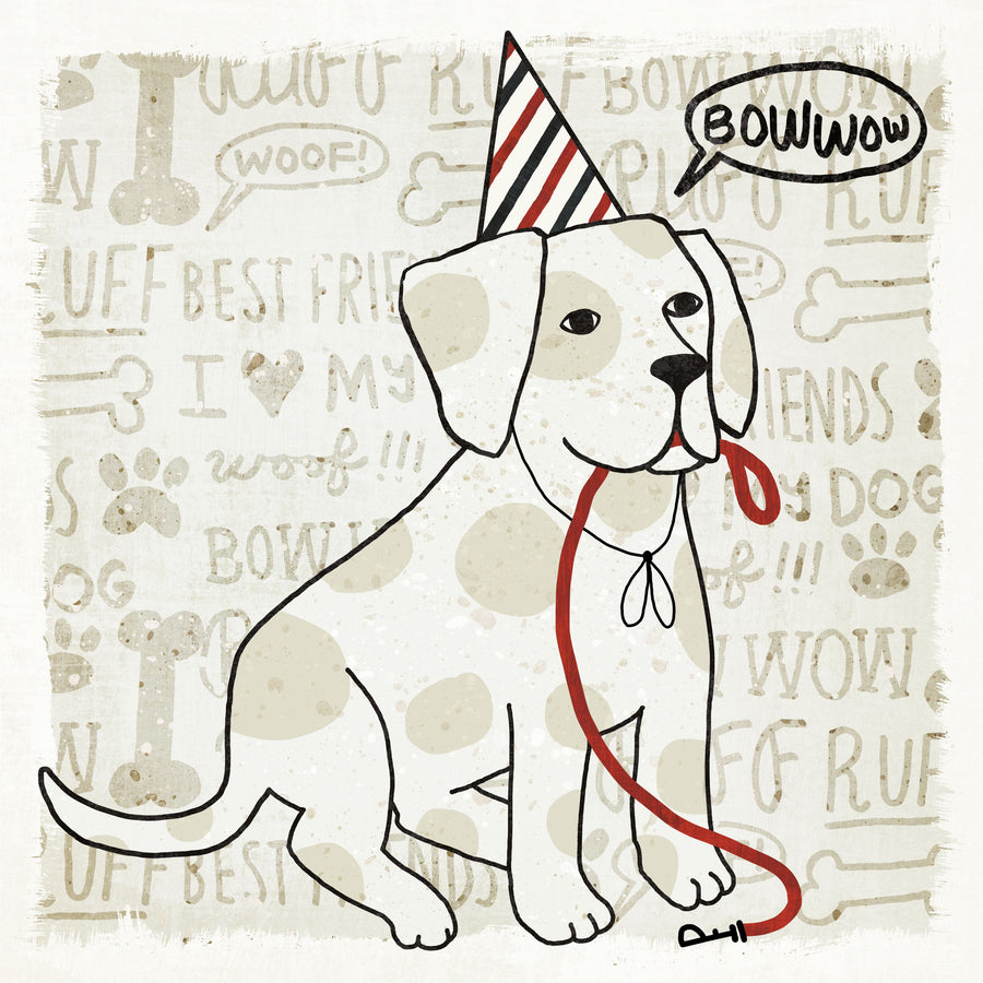 Puppy Love VIII Mural Wallpaper