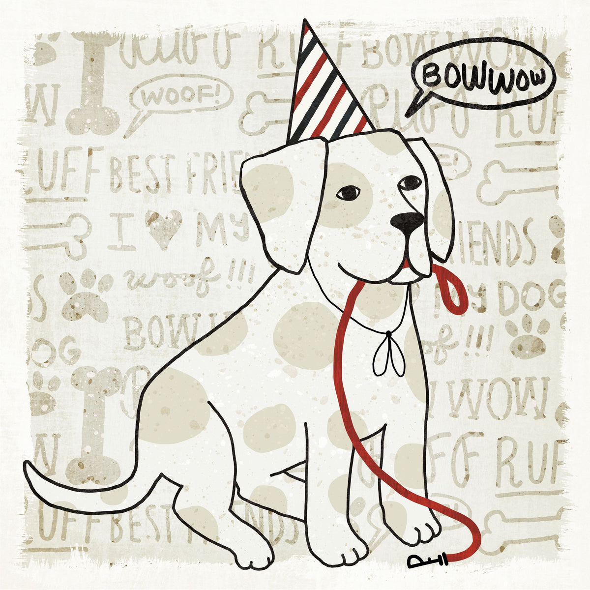 Puppy Love VIII Mural Wallpaper - pure wallpaper artwork