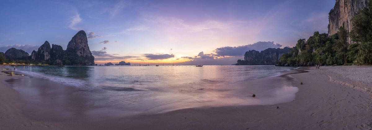 Paradise Cove Sunset Mural Wallpaper - pure wallpaper artwork