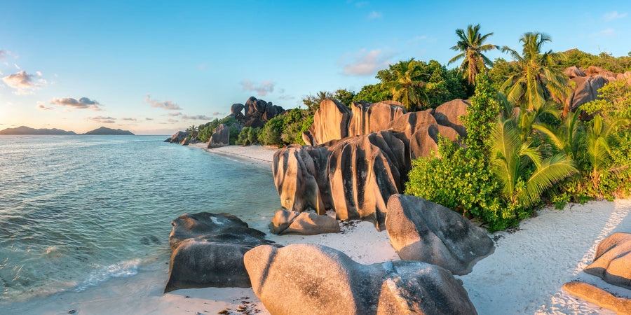 Anse Beach Mural Wallpaper