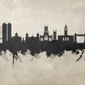 Kingston Upon Hull England Skyline Concrete Mural Wallpaper - pure wallpaper artwork