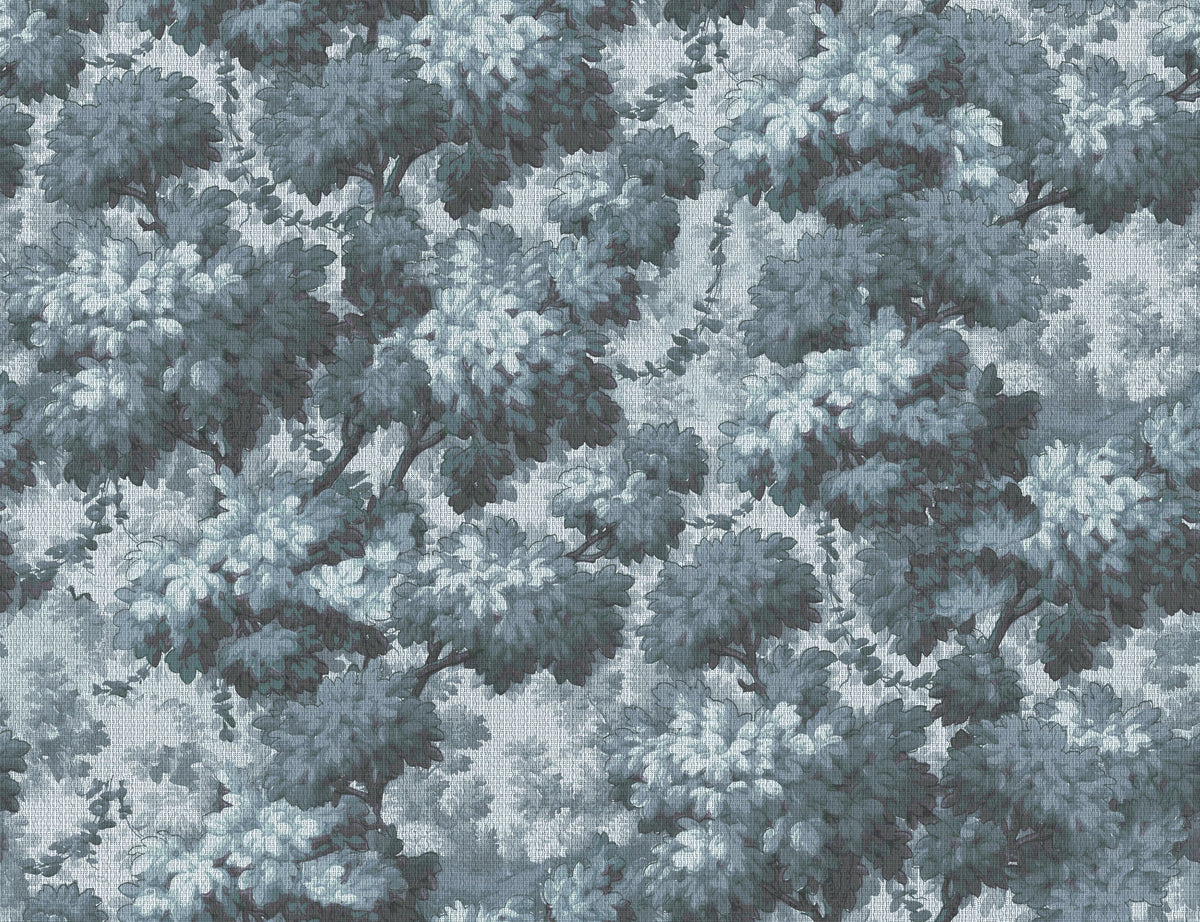Greenwood Linden, Blueberry Mural Wallpaper - pure wallpaper artwork