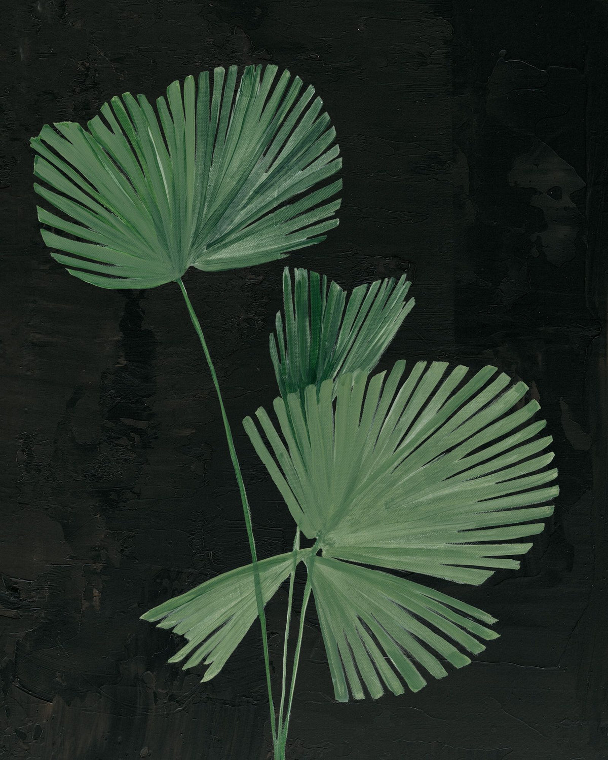 Palm Study Mural Wallpaper - pure wallpaper artwork