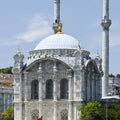 Golden Minaret Mosque Mural Wallpaper - pure wallpaper artwork