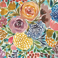 Floral Spray Mural Wallpaper - pure wallpaper artwork