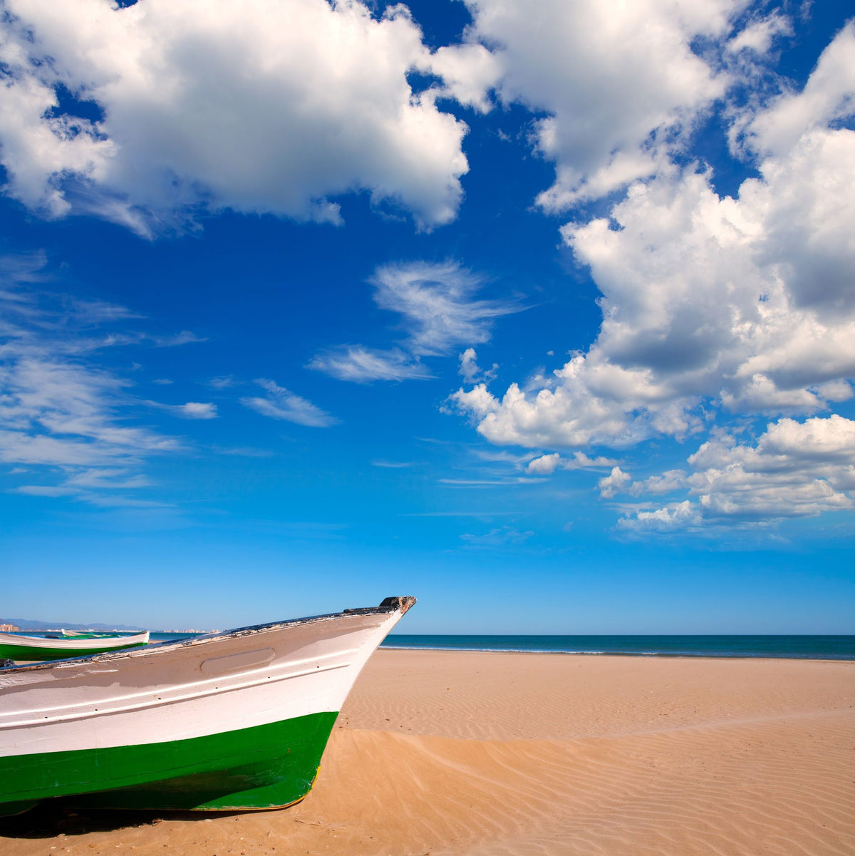 Patacona Beach Mural Wallpaper - pure wallpaper artwork