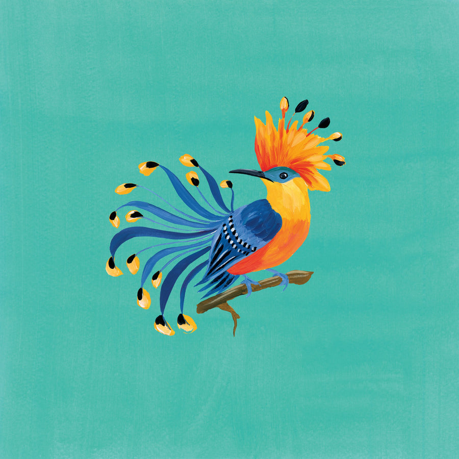 Birds of Paradise IV Mural Wallpaper