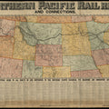 Northern Pacific Railroad Mural Wallpaper - pure wallpaper artwork