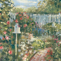 Birdhouse Garden Mural Wallpaper - pure wallpaper artwork