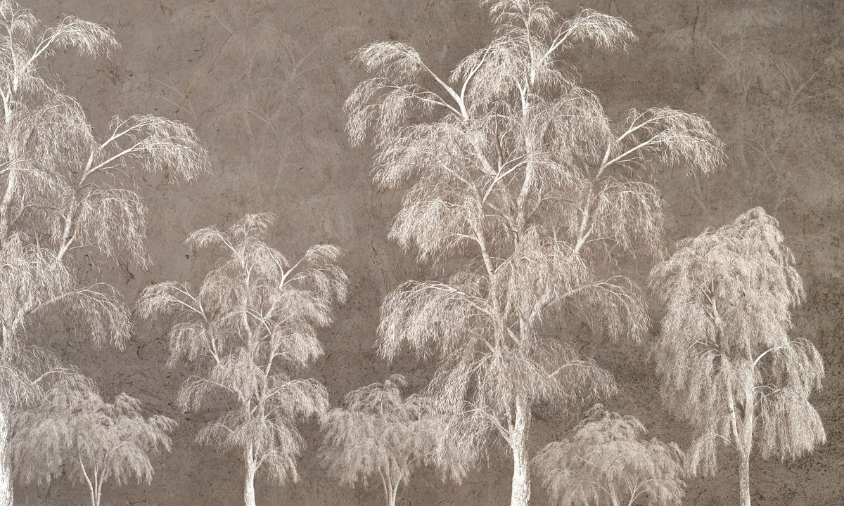 Treecrown Rustic Mural Wallpaper - pure wallpaper artwork