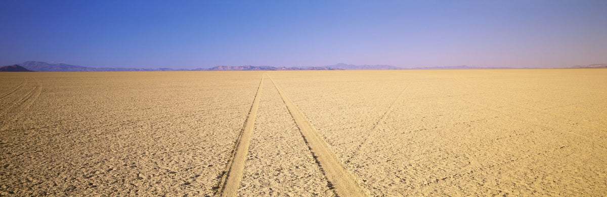 Desert Tracks Mural Wallpaper - pure wallpaper artwork