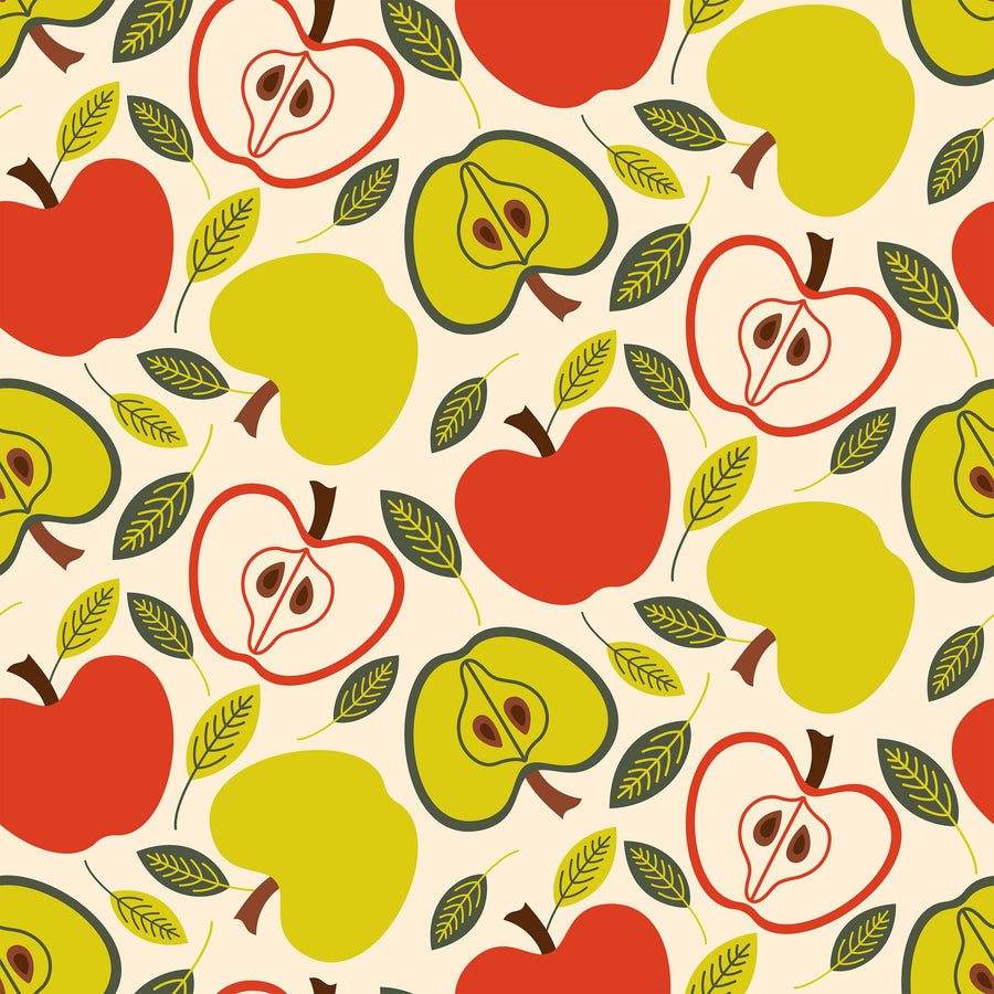 Apple Harvest Mural Wallpaper
