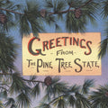Greetings From Pine Tree State Mural Wallpaper - pure wallpaper artwork