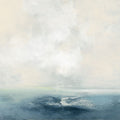 Oceanside Neutral Mural Wallpaper - pure wallpaper artwork