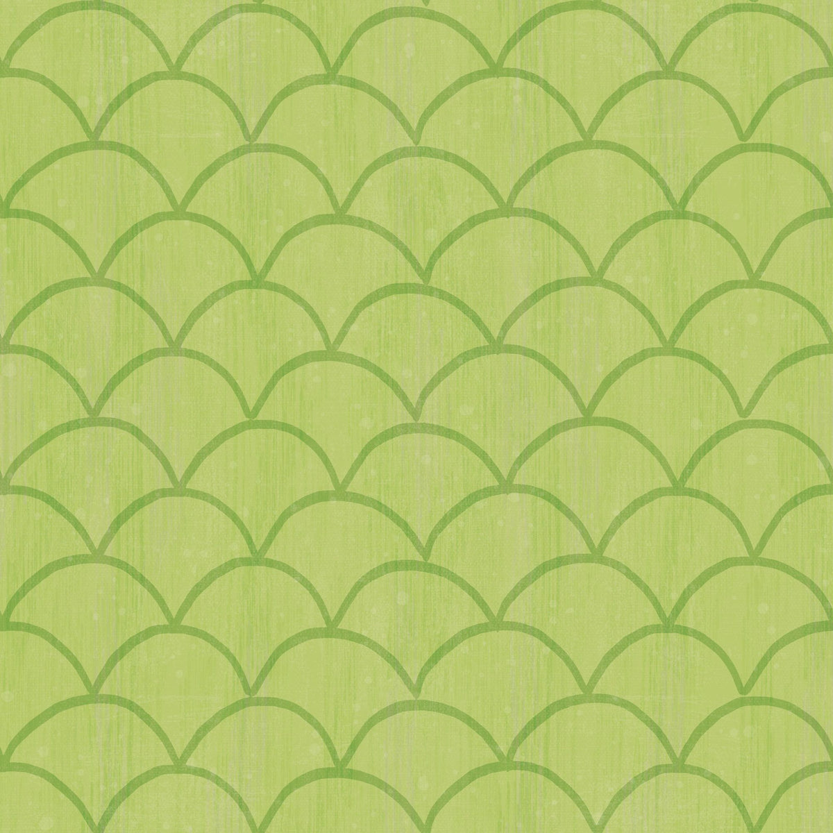 Coastal Scales Green Mural Wallpaper - pure wallpaper artwork