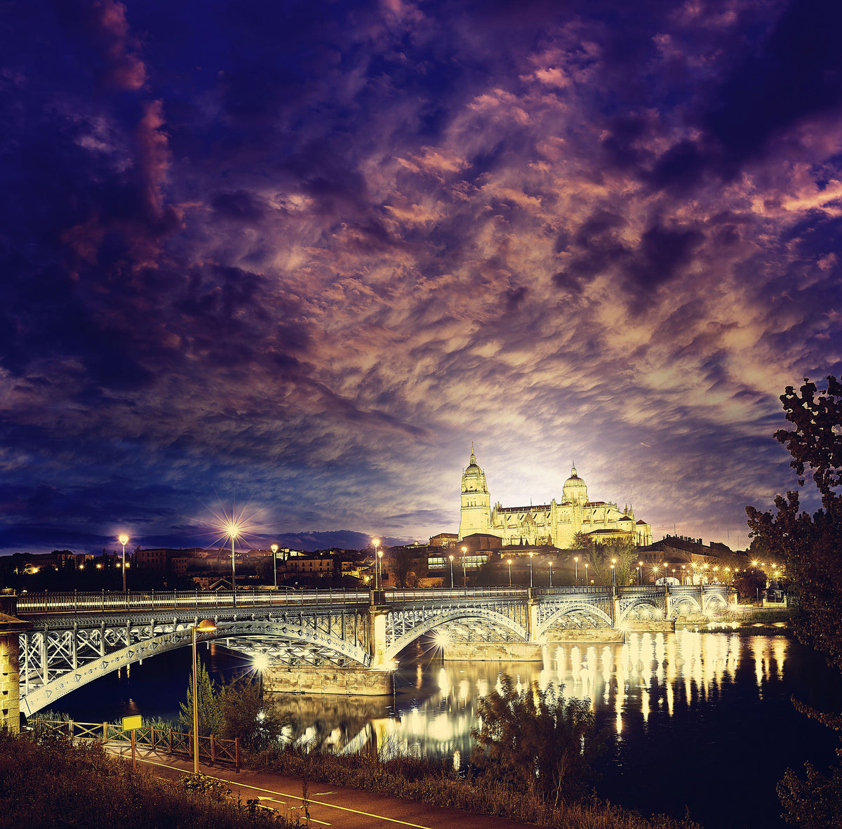 Salamanca Skyline Mural Wallpaper - pure wallpaper artwork
