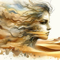 Whispers of Desert Wind Mural Wallpaper - pure wallpaper artwork