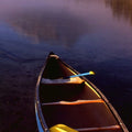 Mountain Mist Canoe Mural Wallpaper - pure wallpaper artwork