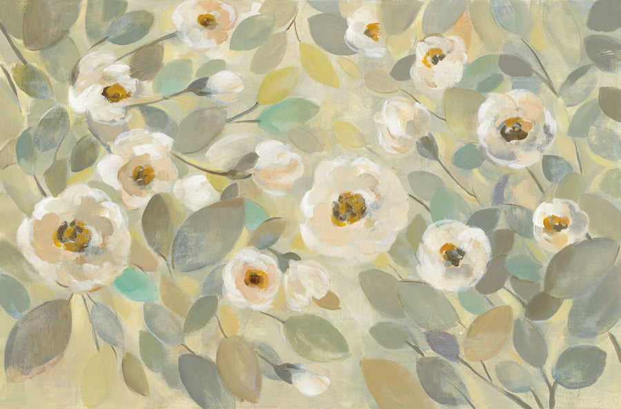 Blooming Branches Flower Mural Wallpaper