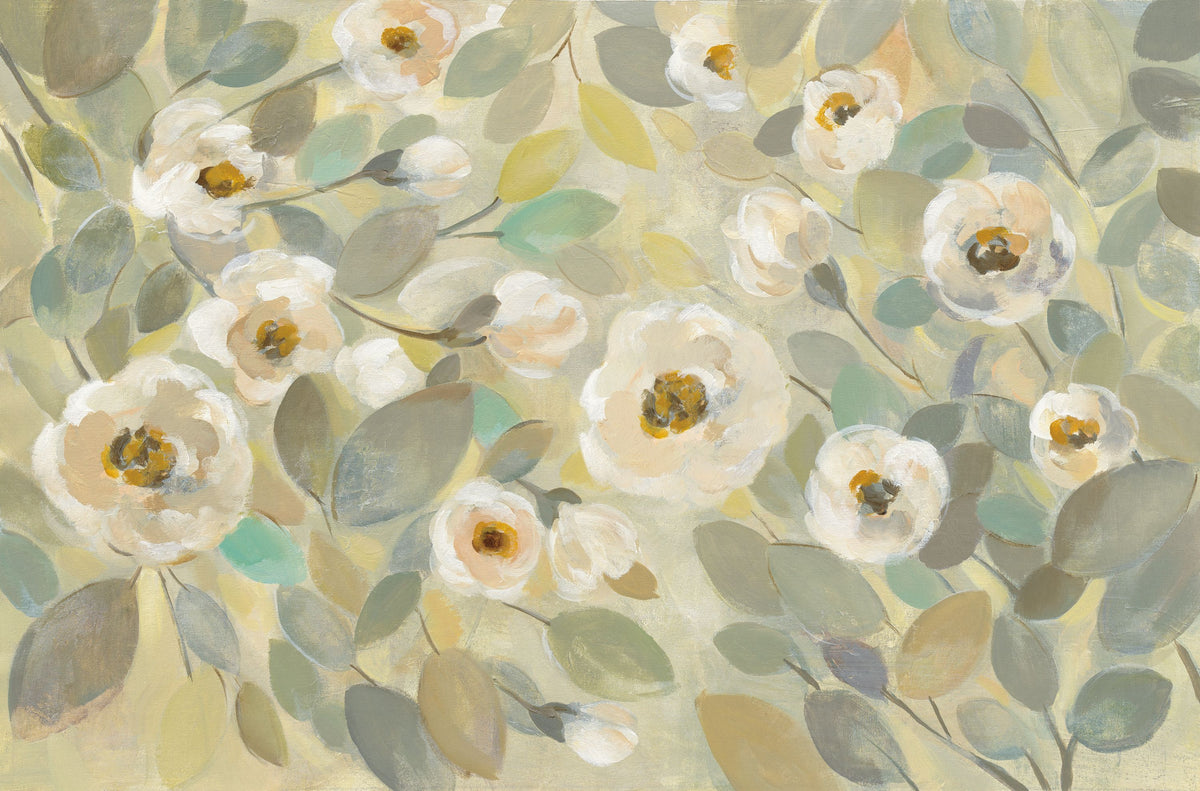Blooming Branches Flower Mural Wallpaper - pure wallpaper artwork
