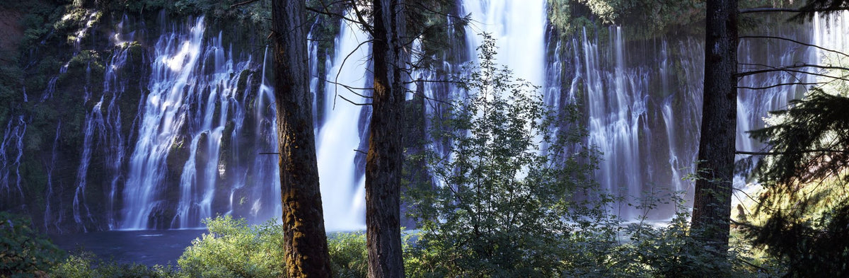 Sunlit Cascade Mural Wallpaper - pure wallpaper artwork