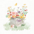 Soft Meadow IX Mural Wallpaper - pure wallpaper artwork