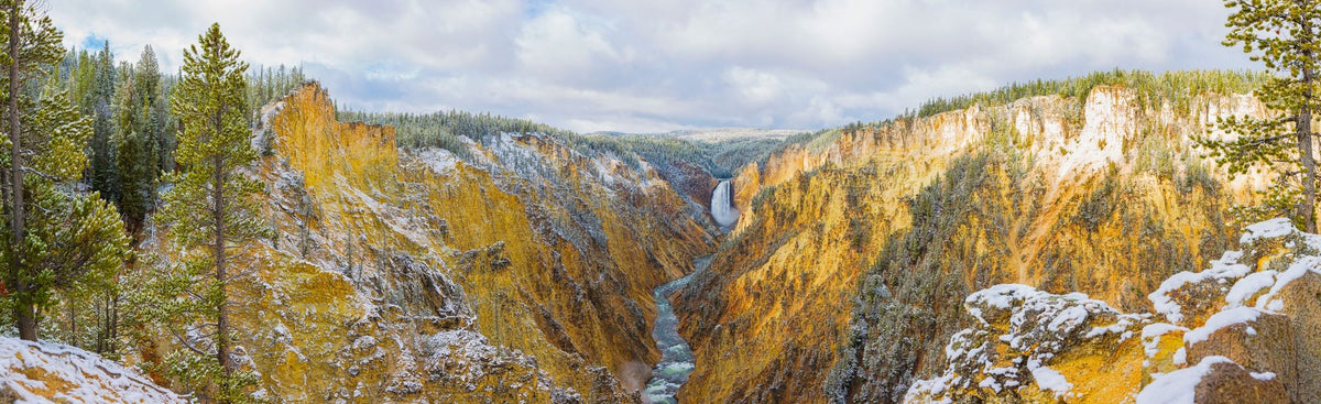 Lower Falls Mural Wallpaper - pure wallpaper artwork