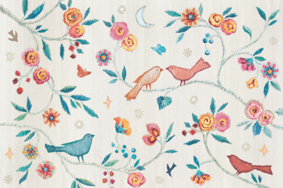 My Bohemian Life Love Mural Wallpaper