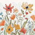 Floral in Sight Mural Wallpaper - pure wallpaper artwork