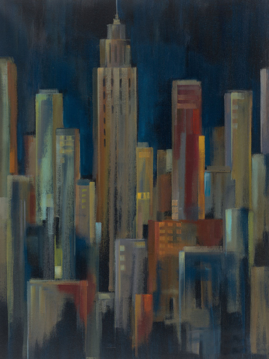 New York Nights II Mural Wallpaper