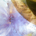 Glacial Leaf Mural Wallpaper - pure wallpaper artwork