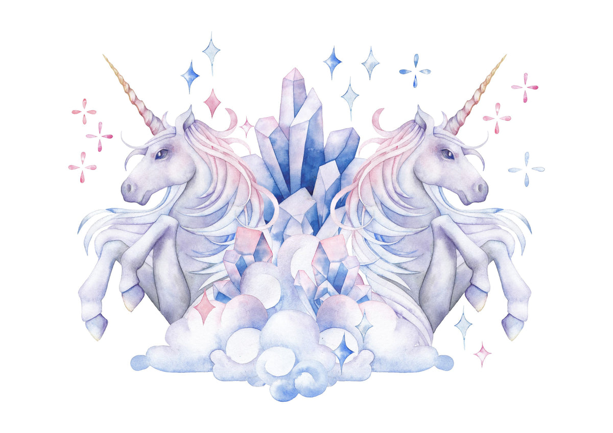 Unicorn Power Mural Wallpaper - pure wallpaper artwork