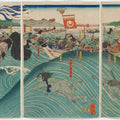 Ocean Brawl Mural Wallpaper - pure wallpaper artwork