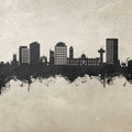Hobart Australia Skyline Concrete Mural Wallpaper - pure wallpaper artwork