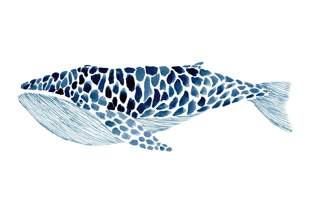 Humpback Whale Mural Wallpaper - pure wallpaper artwork