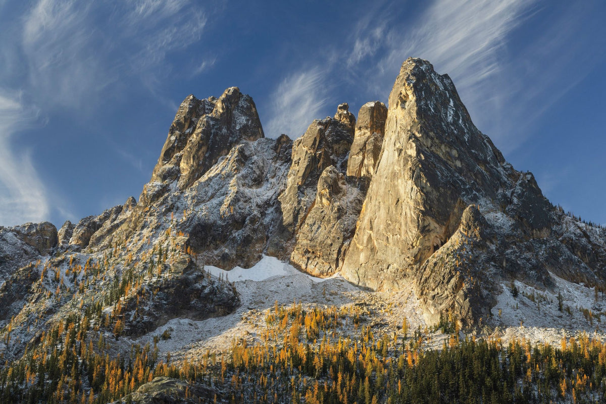 Liberty Bell Mountain Mural Wallpaper - pure wallpaper artwork