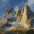Liberty Bell Mountain Mural Wallpaper - pure wallpaper artwork