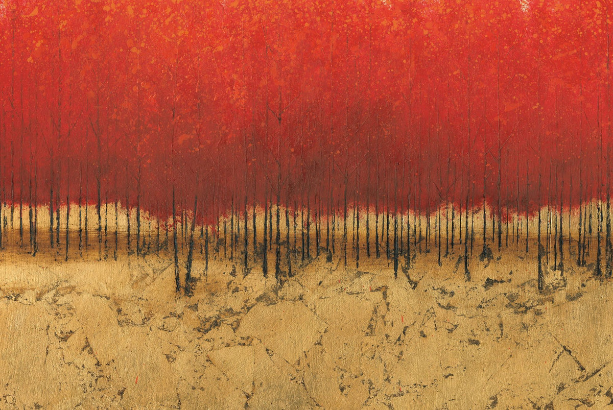 Orange Trees III Mural Wallpaper - pure wallpaper artwork