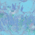 Dream Lupine, Light Turqouise Mural Wallpaper - pure wallpaper artwork