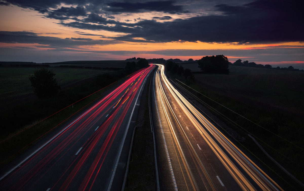 Twilight Velocity Mural Wallpaper - pure wallpaper artwork