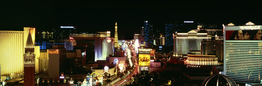 Vegas Lights Mural Wallpaper