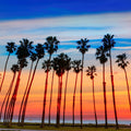 Santa Barbara Sunset I Mural Wallpaper - pure wallpaper artwork
