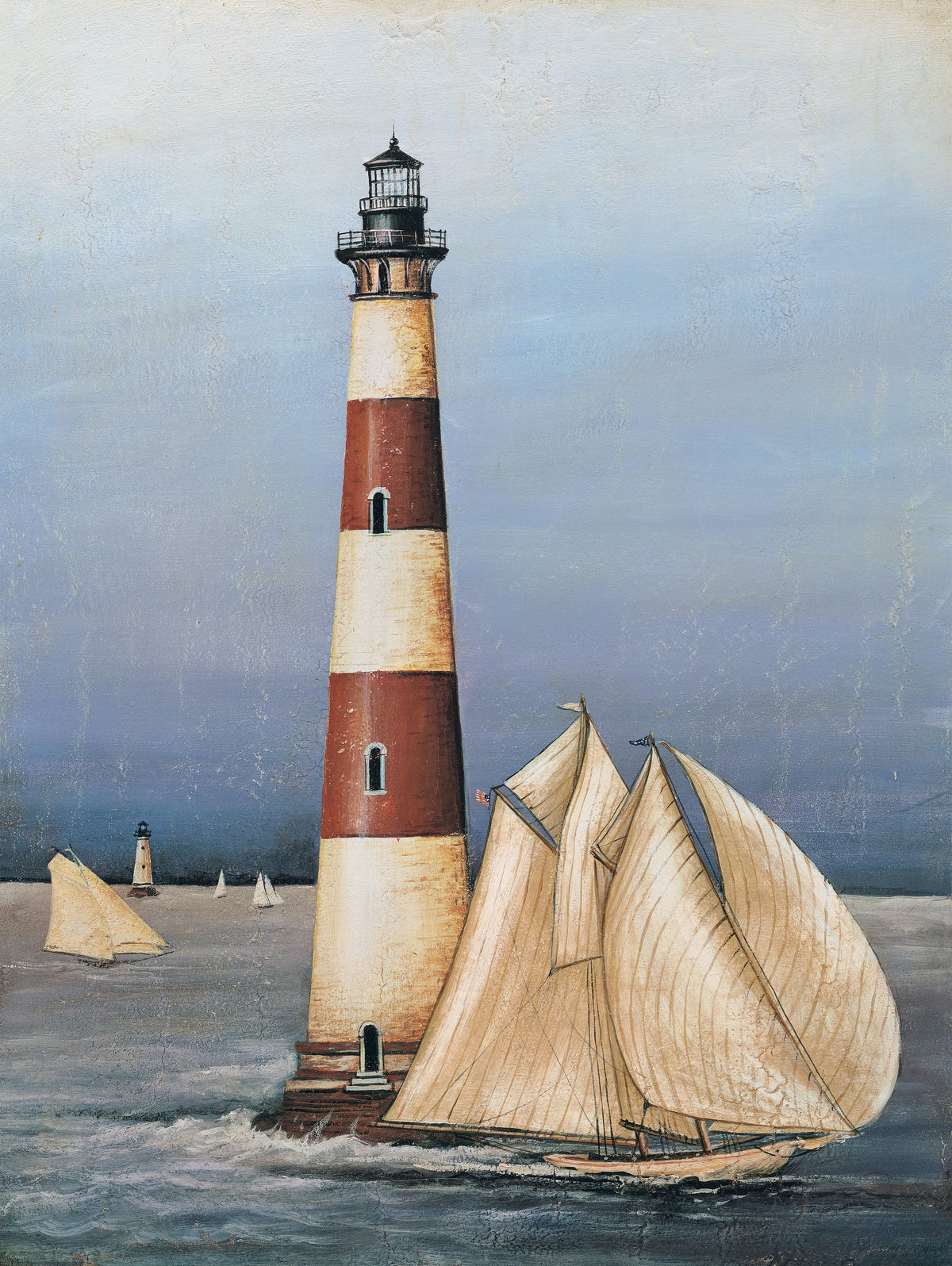 Harbor Light Mural Wallpaper - pure wallpaper artwork