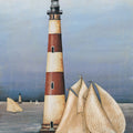Harbor Light Mural Wallpaper - pure wallpaper artwork