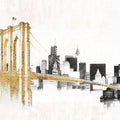 Skyline Crossing Mural Wallpaper - pure wallpaper artwork
