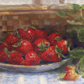 Plate of Strawberries Mural Wallpaper - pure wallpaper artwork