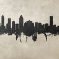 Montreal Canada Skyline Concrete Mural Wallpaper - pure wallpaper artwork